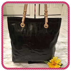 💝 MICHAEL KORS 💝 black logo large bag